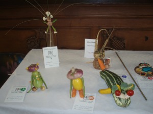 veggie monsters at the FEDAGA show